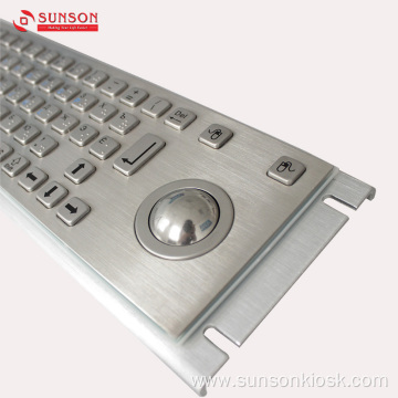 Anti-vandal Stainless Steel Keyboard